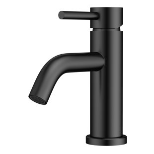 Robinet de lavabo à poignée simple Camile avec ensemble de bonde inclus
