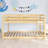 Wood Frame Twin Over Twin Size Bunk Bed With Ladder,Strengthened Slats-321203898