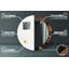 Huldar Glass Flat Wall Mirror