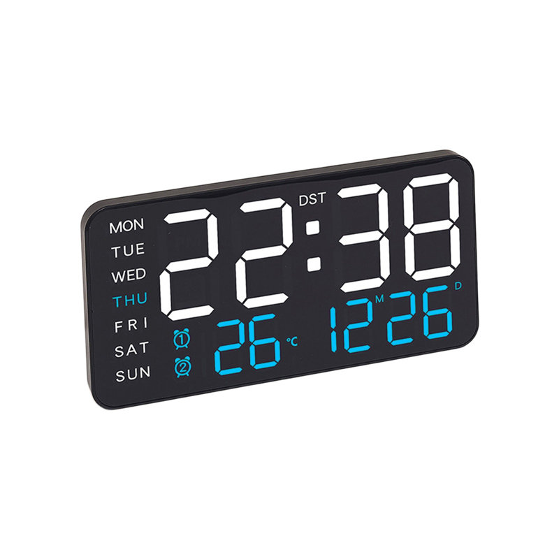 Horloge numérique Horloge électronique Horloge numérique multifonctionnelle, D