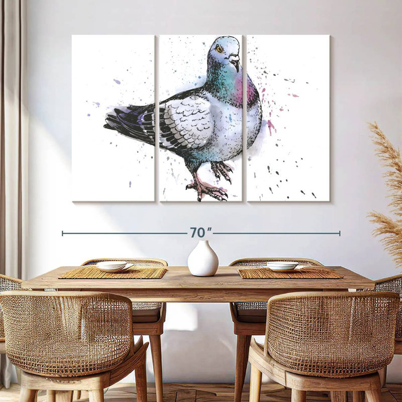 Pigeon, H 42 po x l 65 po