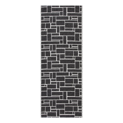 Dahlia Runner cm Geometric Hand Woven Indoor / Outdoor Area Rug