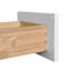 Armoire de base à porte simple en bois massif blanc Shaker, pour la cuisine, la buanderie et la salle de bain.-1058067863