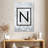 Marble N Monogram-539113688