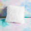 Ensemble d'édredon à imprimé de teinture par aquarelle avec coussin décoratif
