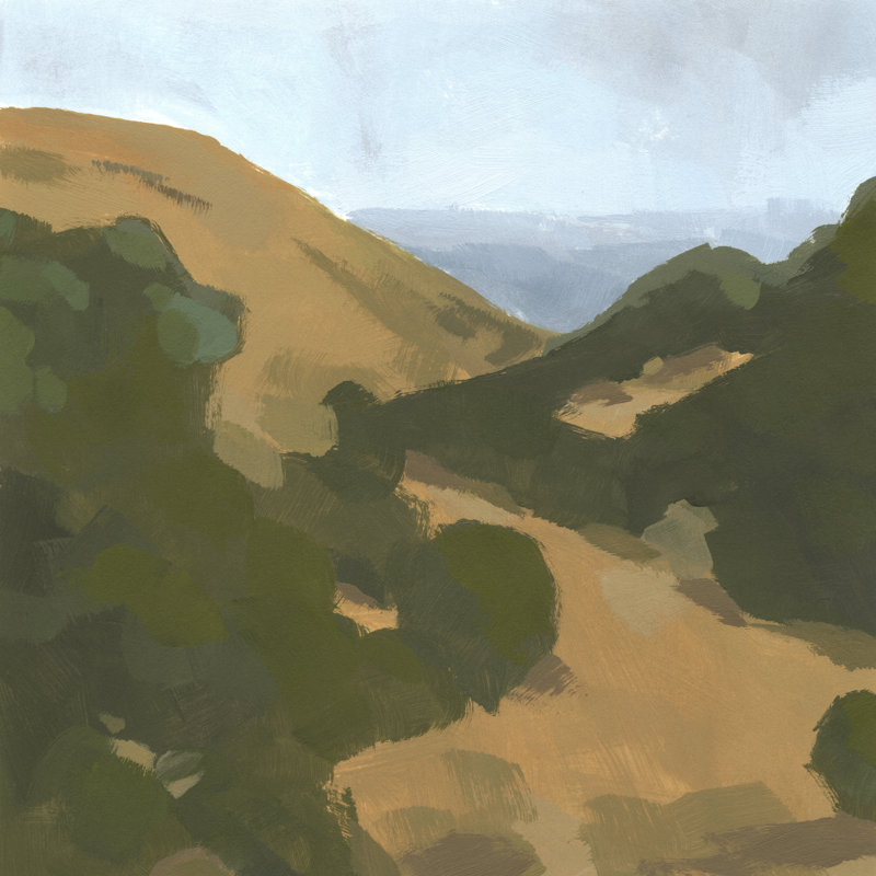 Hollis Ranch II by Jacob Green - Wrapped Canvas Painting, 76cm H x 76cm W
