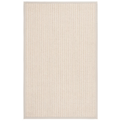 Abinadab Beach Wool & Sisal Striped Rug