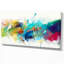 Abstrait contemporain, coup de pinceau coloré, impression sur toile-947700243-1001798241