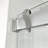 Opal Mirage MCOCOD 56"-60" W x 66" H Double Smooth Sliding Frameless Tub Door with 3/8"(10mm)Clear Glass-99053233