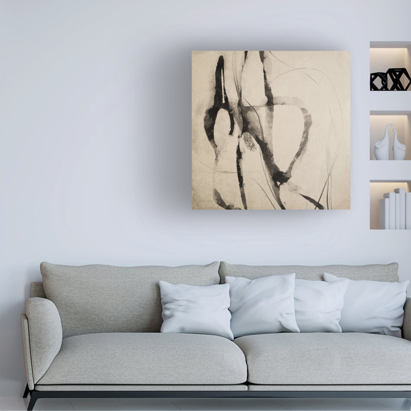 Art sur toile Dan Hobjour Onisa, H 35 po x l 35 po x P 2 po