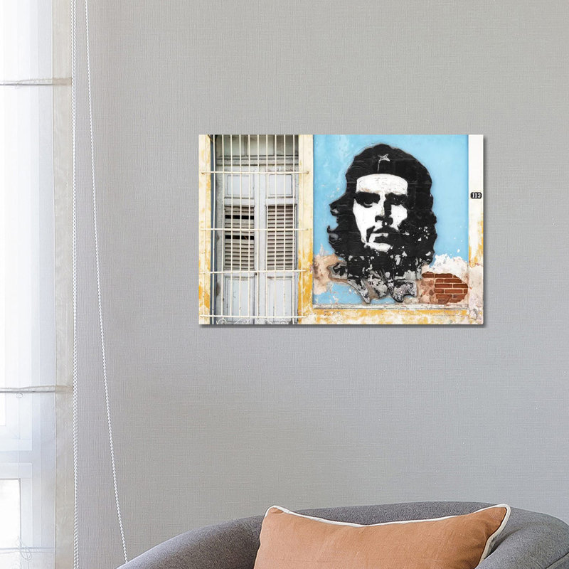 Che Guevara Mural V by Philippe Hugonnard - Wrapped Canvas Gallery-Wrapped Canvas Giclée, 20.32 cm H x 30.48 cm W