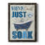 Just Soak - Art textuel sur toile-1088971273-1088971283