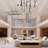 Labyrinth Dimmable LED Geometric Chandelier-109218839