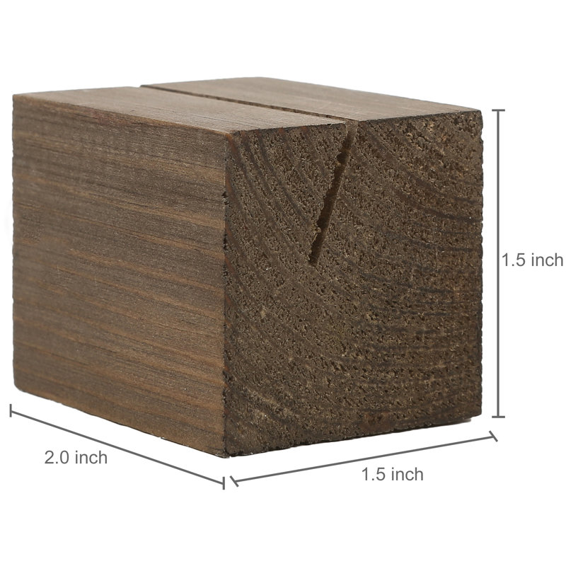 Wood Gift Card Holder