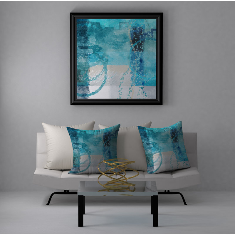 Housse et insert de coussin décoratif décoratif Desire Invincible, 18 po x 18 po