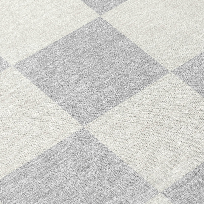 Machine Washable Indoor/Outdoor Braegger ACN2345 Geometric Rug, Runner 2'3" x 7'6"