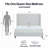 Albree Hoppe Modern Upholstered Platform Bed With Wingback Headboard-2010902660-2010902663