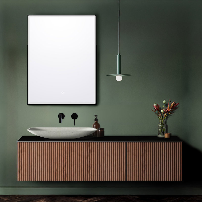 Miroir Olin, Noir mat
