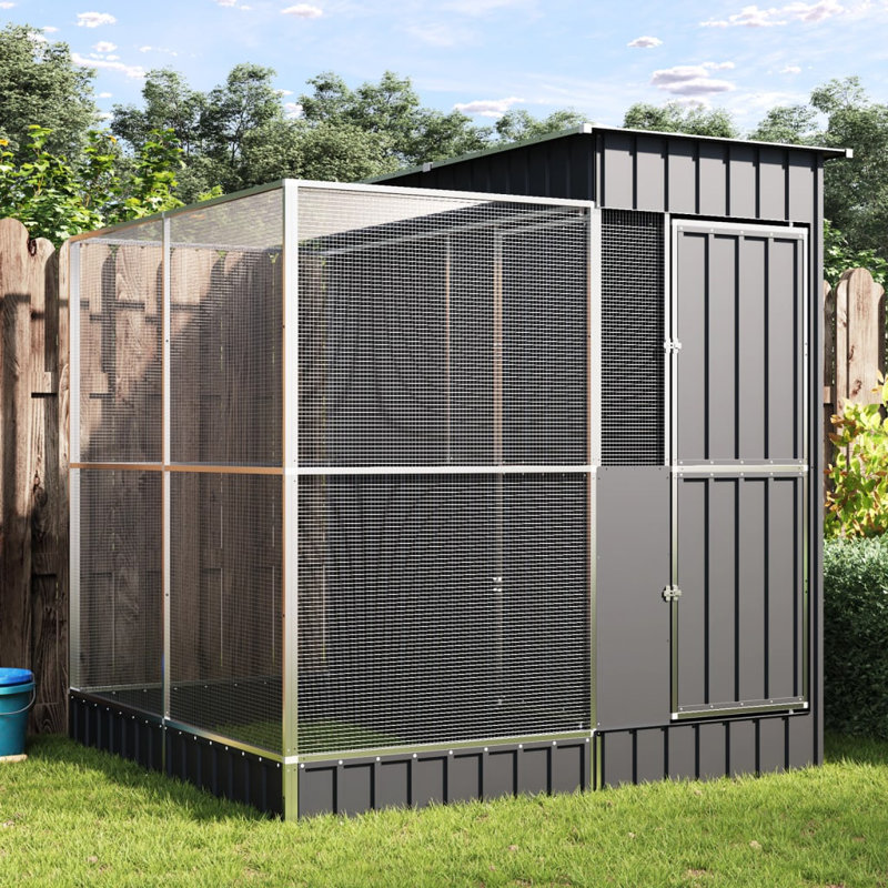 216cm Steel Floor Bird Cage
