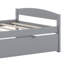 Lit plateforme avec lit gigogne-928330471