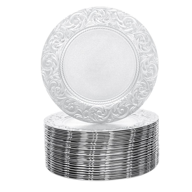 13'' Charger (Set of 100), Silver