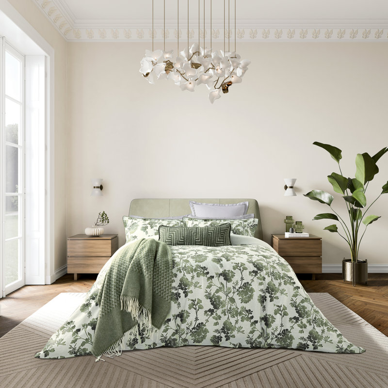 Yoko Cotton Duvet Cover Set, King Size Duvet Cover + 2 Pillowcases