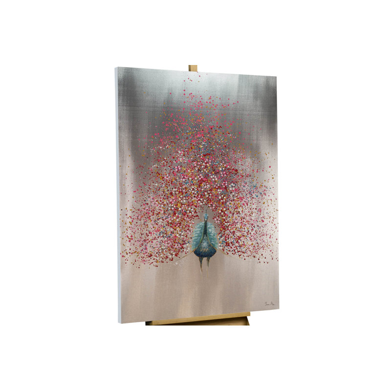 Bird Of Spring - Wrapped Canvas Painting