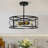Iey 4 - Light Black Lantern Pendant