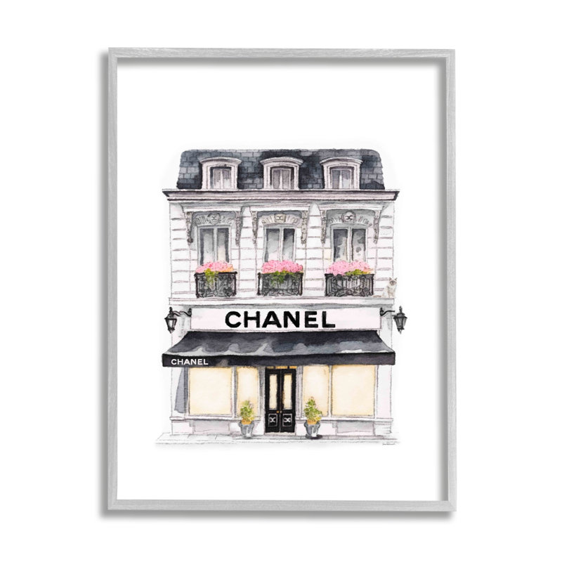 «Stupell Industries Glam Fashion», art giclée par Amanda Greenwood, H 20 po x l 16 po x P 1,5 po, Estampe numérique Farmhouse