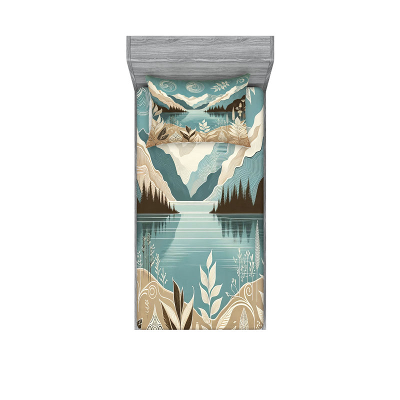 Microfiber Sheet Set, Twin