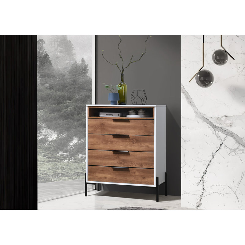 Commode 4 tiroirs Rio