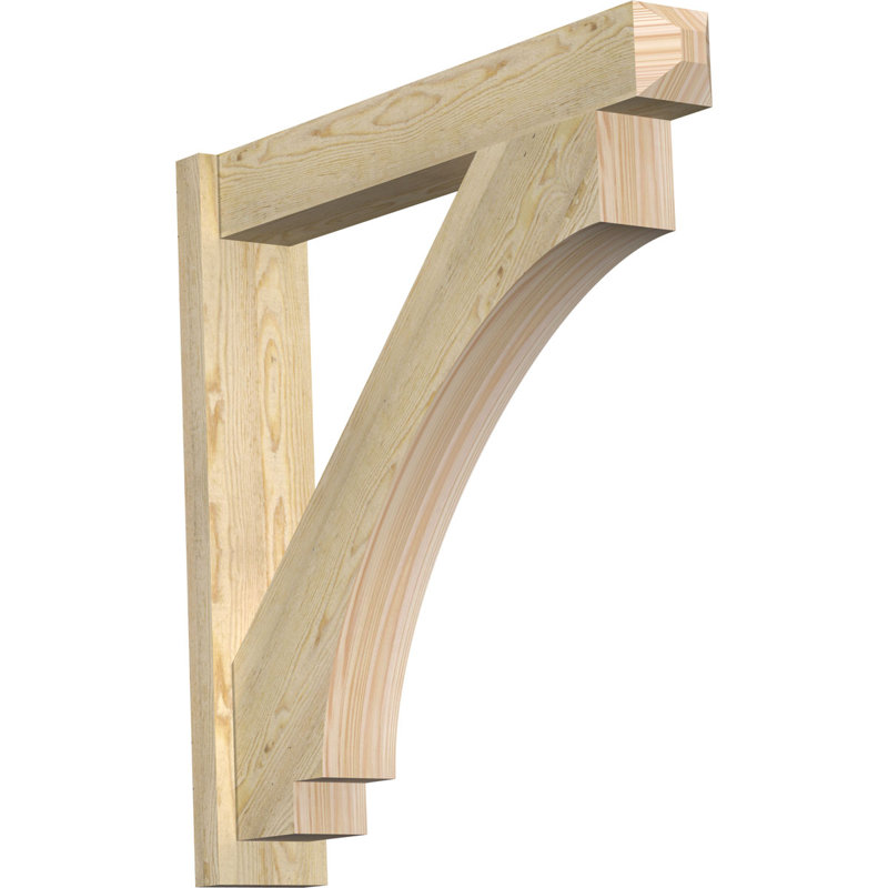 Persienne impériale, Sapin Douglas de 6 po (sciage brut), P 34 po x H 34 po