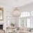 Aribella 1 - Light Natural Dome Pendant-32858489