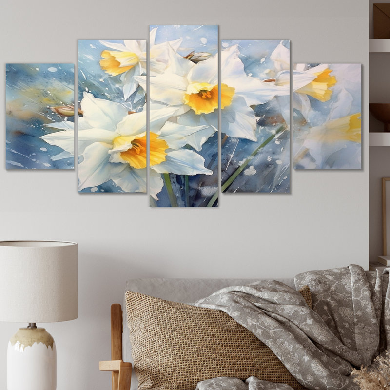 Traditional Plants & Flowers Wall Decor on Metal