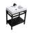Halesowen 29.5'' Single Bathroom Vanity with Acrylic Top-794564720