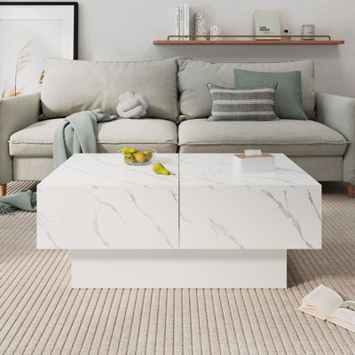 Table basse avec rangement Davius