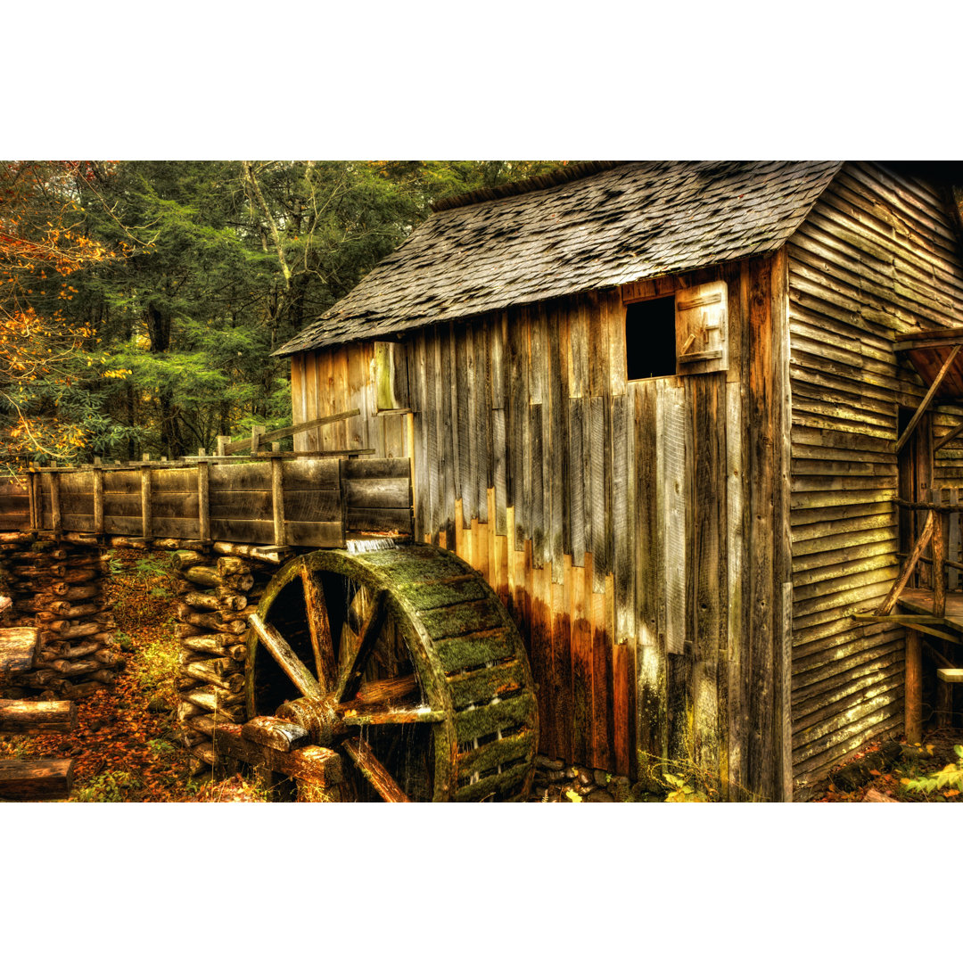 Leinwandbild Water Wheel von Danny Head