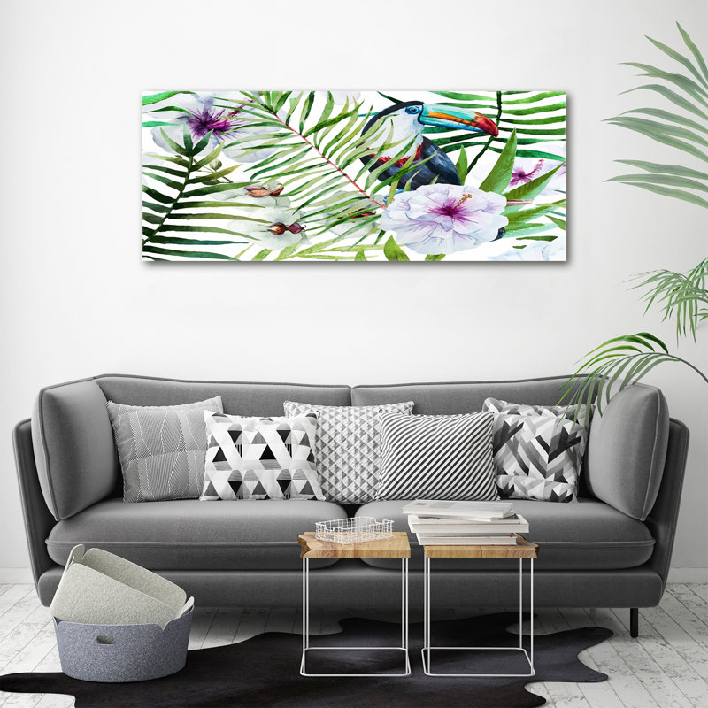 Tropic Toucan - Wrapped Canvas Print