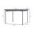 Outsunny 11.5' X 11.5' Retractable Pergola Canopy
