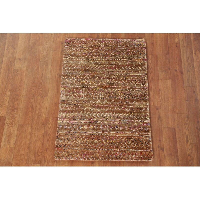 Tapis oriental marocain abstrait 2x3