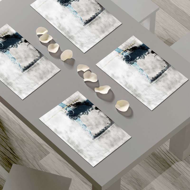 Napperon abstrait en polyester
