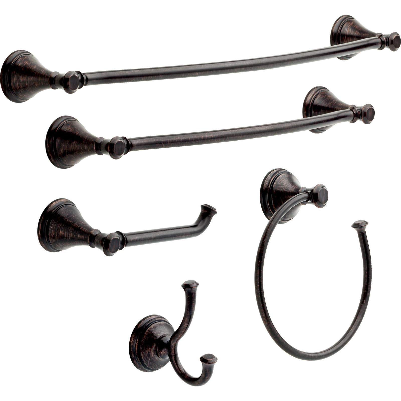 Cassidy™ 18" Wall-Mounted Towel Bar, Venetian Bronze