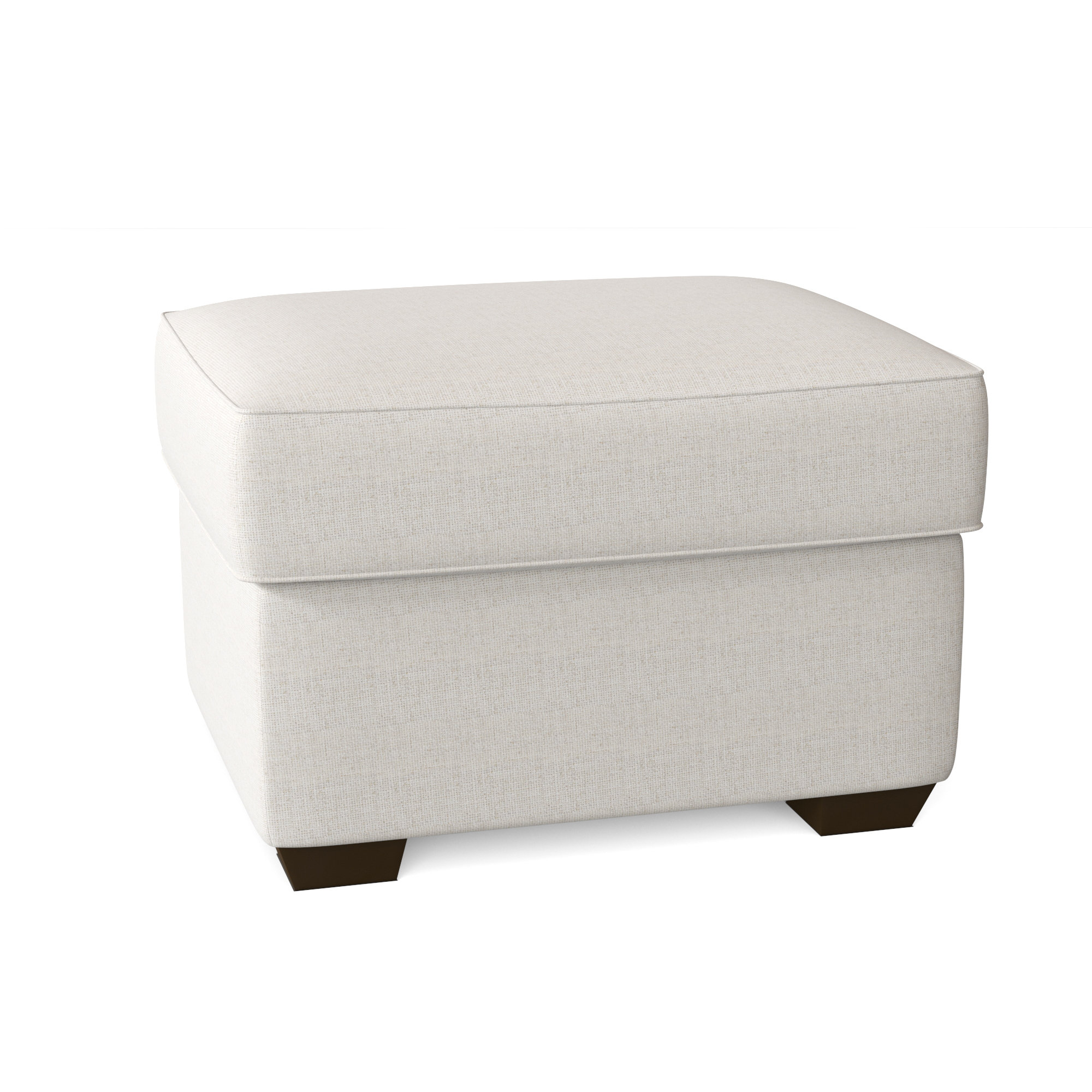 Gemi Upholstered Ottoman, Bevin Natural
