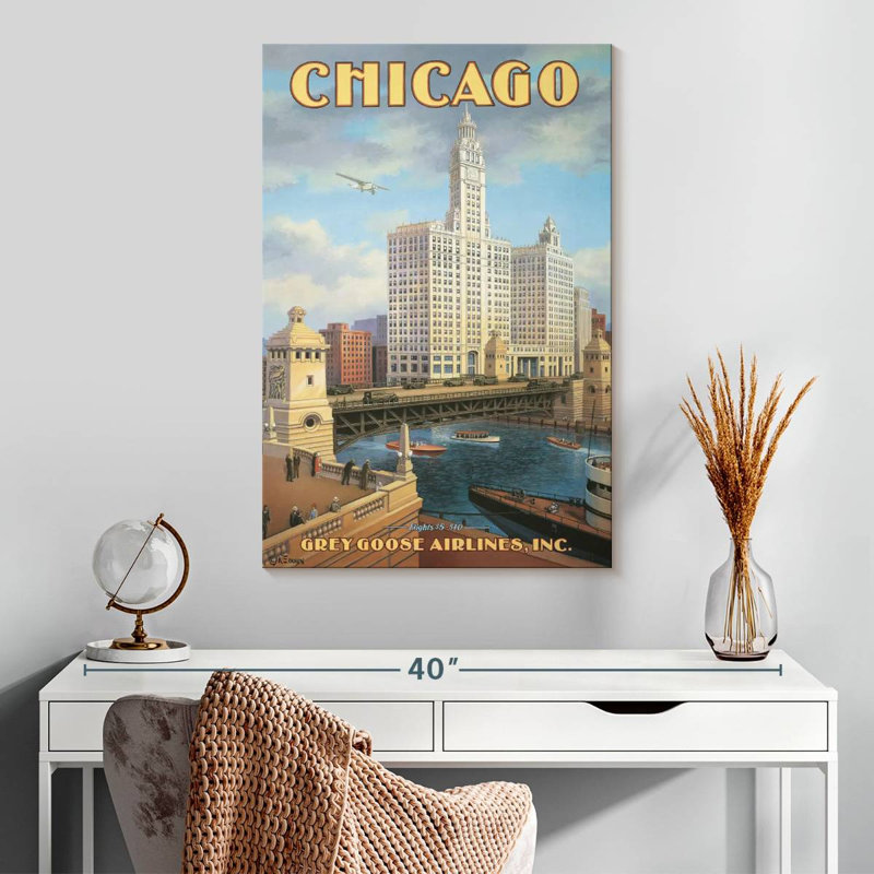 Sirci Chicago, H 30 po x l 20 po