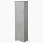 Grande armoire de rangement pour salle de bain, armoire de rangement autoportante
