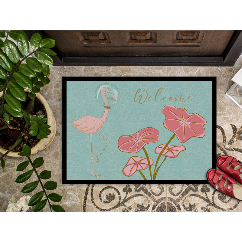 Non-Slip Outdoor Doormat, Rectangle 18" x 27"