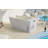 76.8" x 31.5" Acrylic Cold Plunge Recovery Tub with Integrated Chiller, Filter, and Touch Controller
