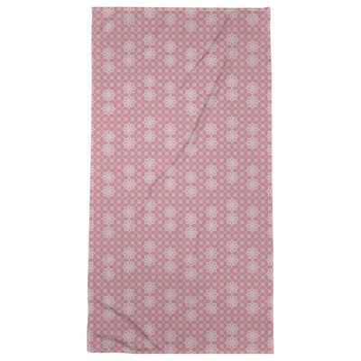 Serviette de bain classique en treillis