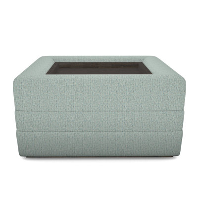 Boyden Ottoman with Wood Tray