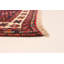 Tapis rouge rétro Ioan 6 pi 3 po x 9 pi 6 po